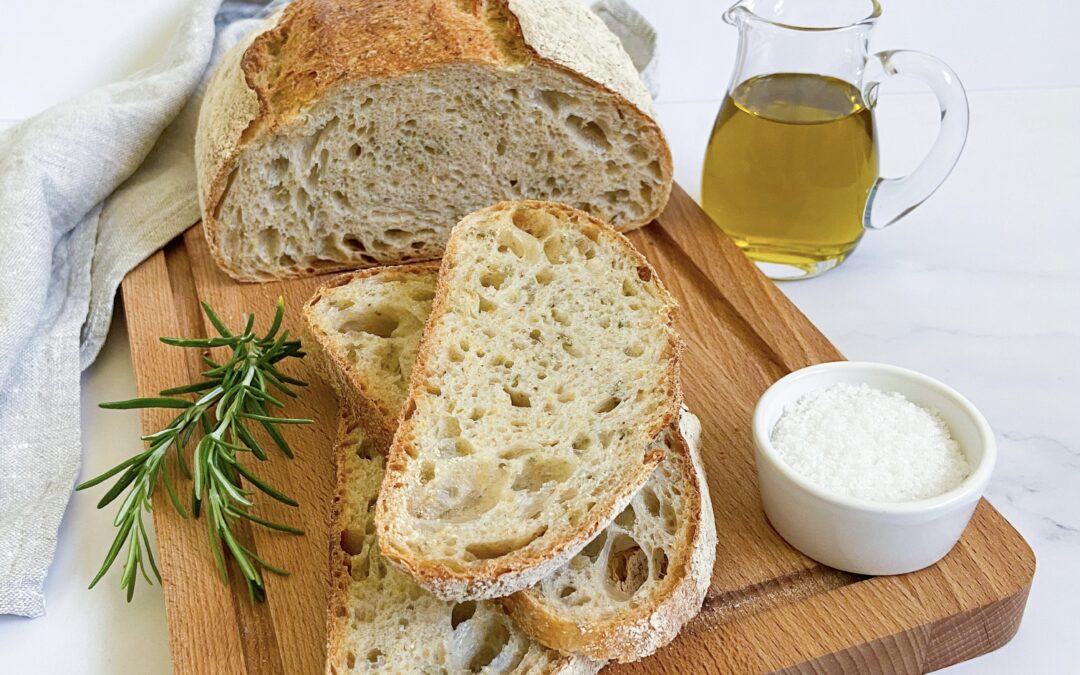Rosmarin-Brot, ein mediterranes Sommerbrot