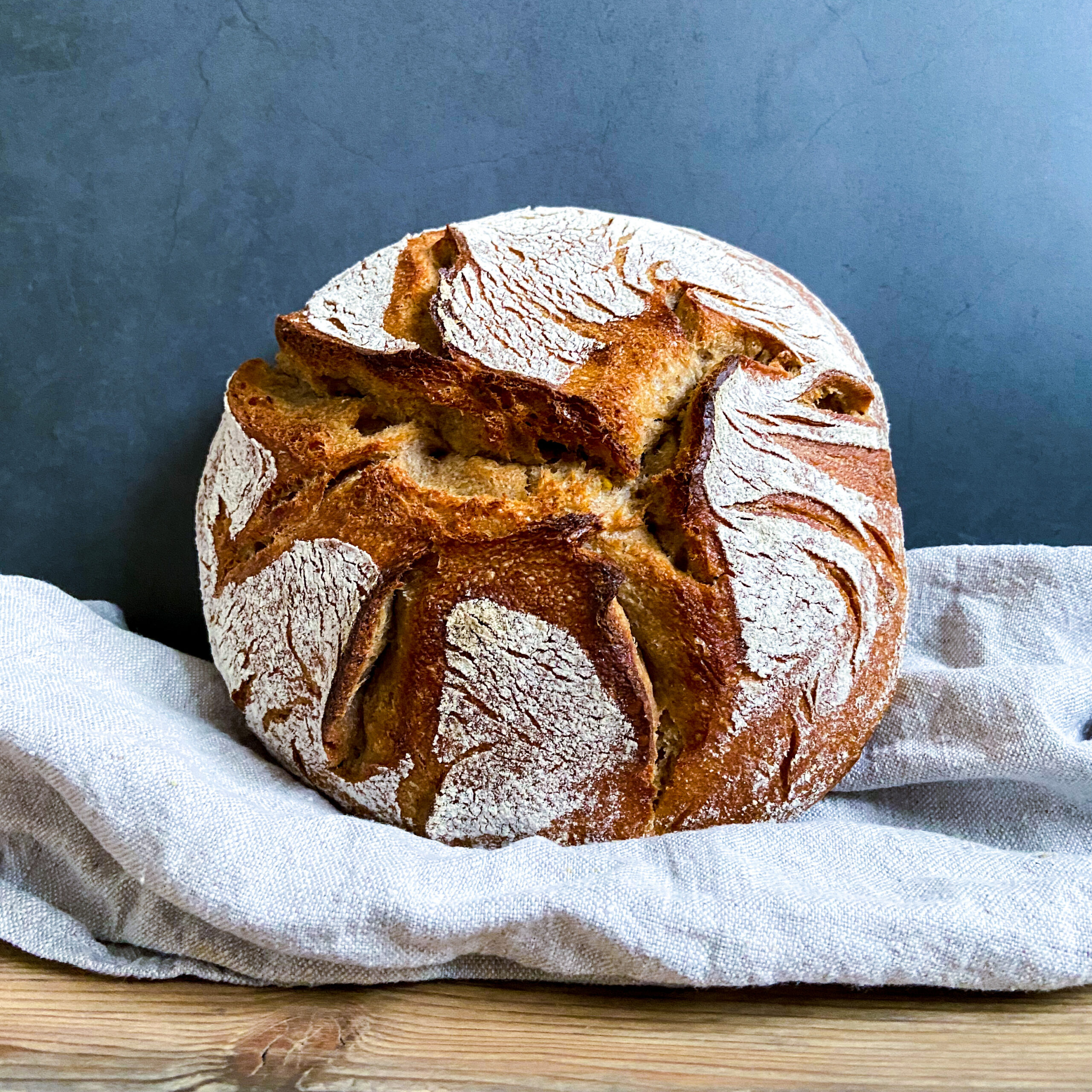 Dinkel-Kartoffelbrot mit Lievito Madre - Marta Ullmann | Backen mit ...