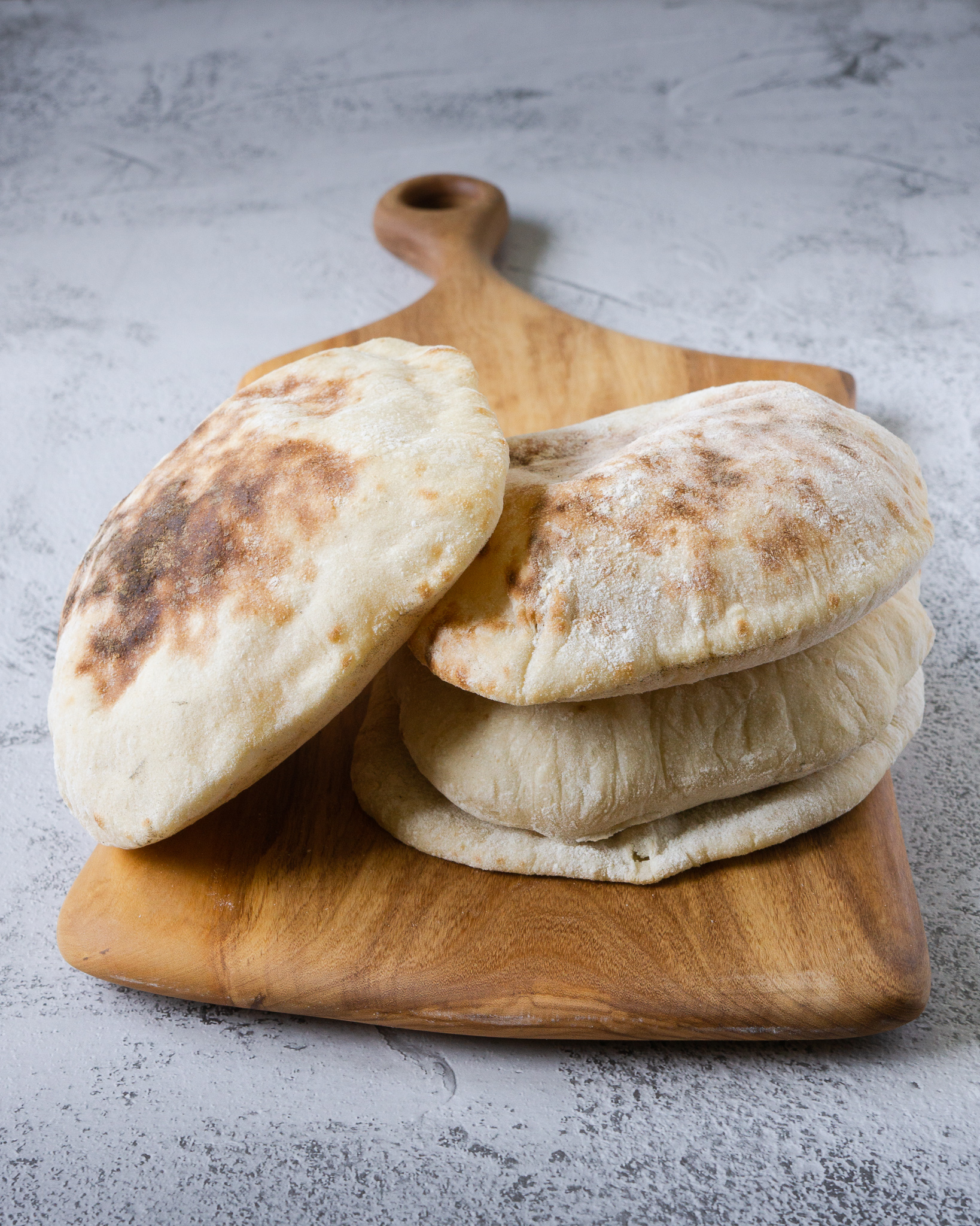 Pita-Brote aus Dinkel_2