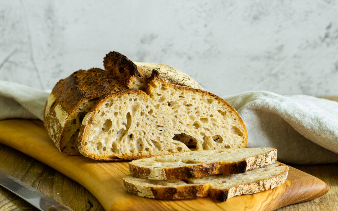 Dinkel-Tartine Rustikal – Sauerteigbrot mit Roggen und Altbrot