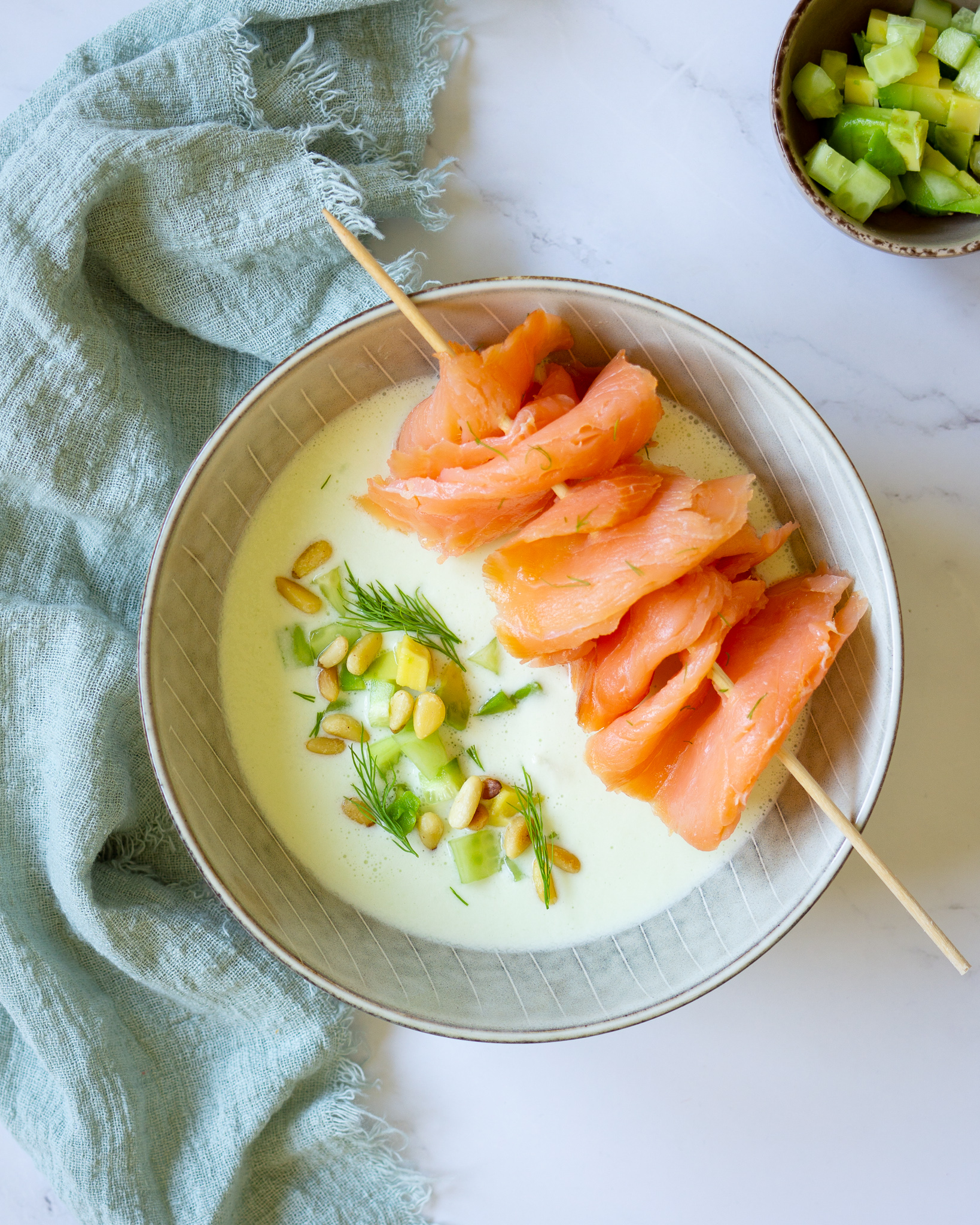 Gurkensuppe_Räucherlachs_Meal_Puzzle_1